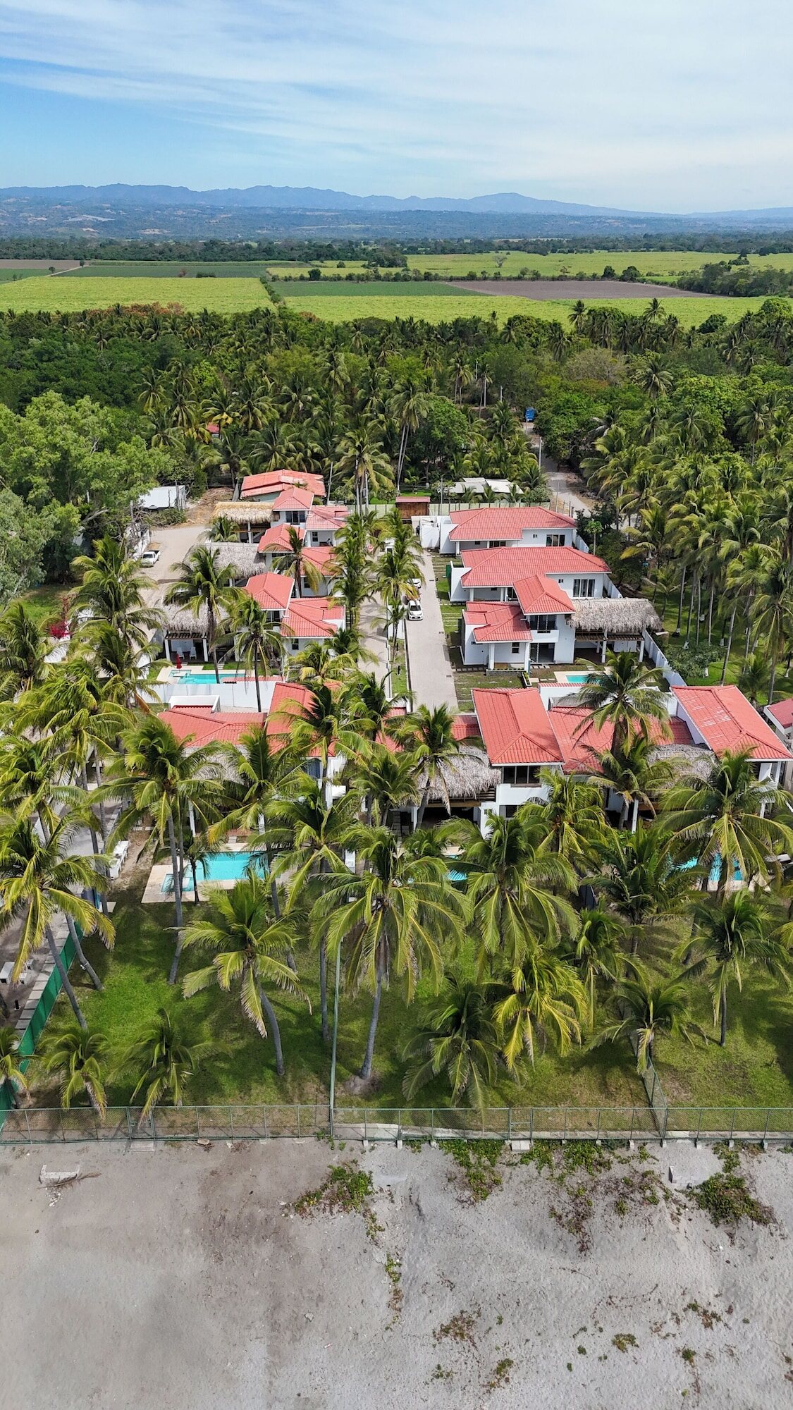Villa 6 within the private beachfront condominium